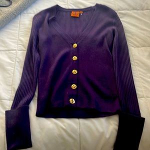 Tory burch sweater, purple size S/M new
